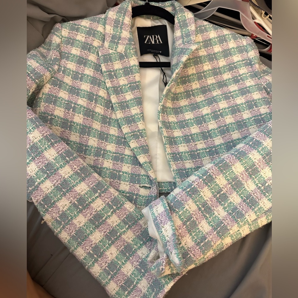 Zara tweed blazer - Picture 3 of 4